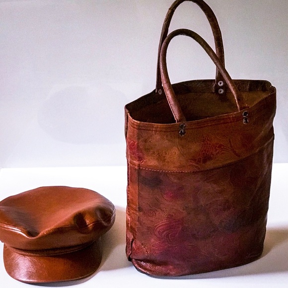 Vintage Handbags - Vintage Hippie Boho Gypsy India Tote Bag